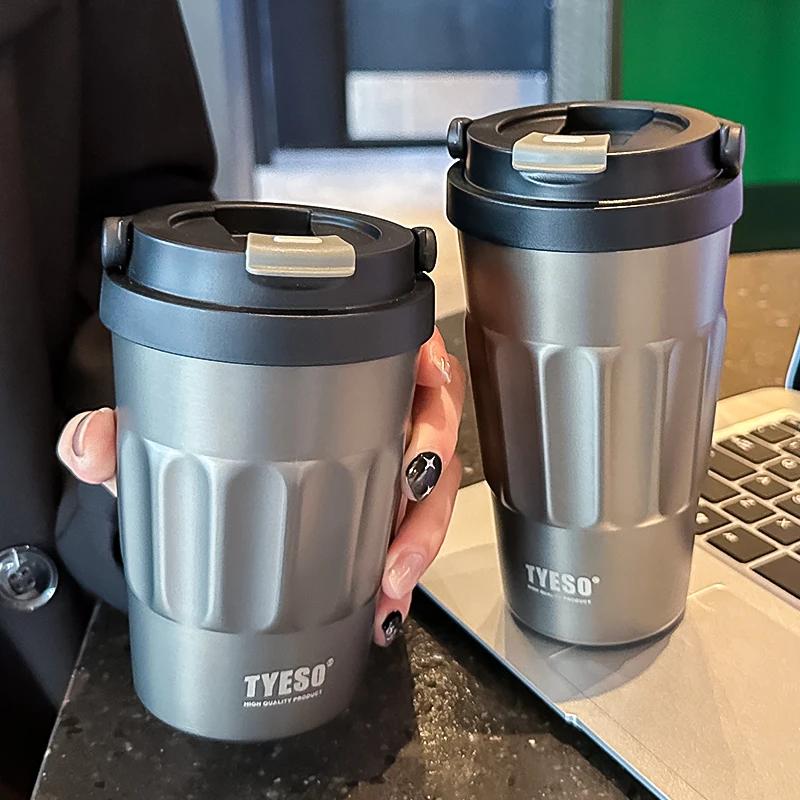 400 ml/500 ml TYESO flacons sous vide Thermos en acier inoxydable bouteilles d'eau tasse 304 Origina