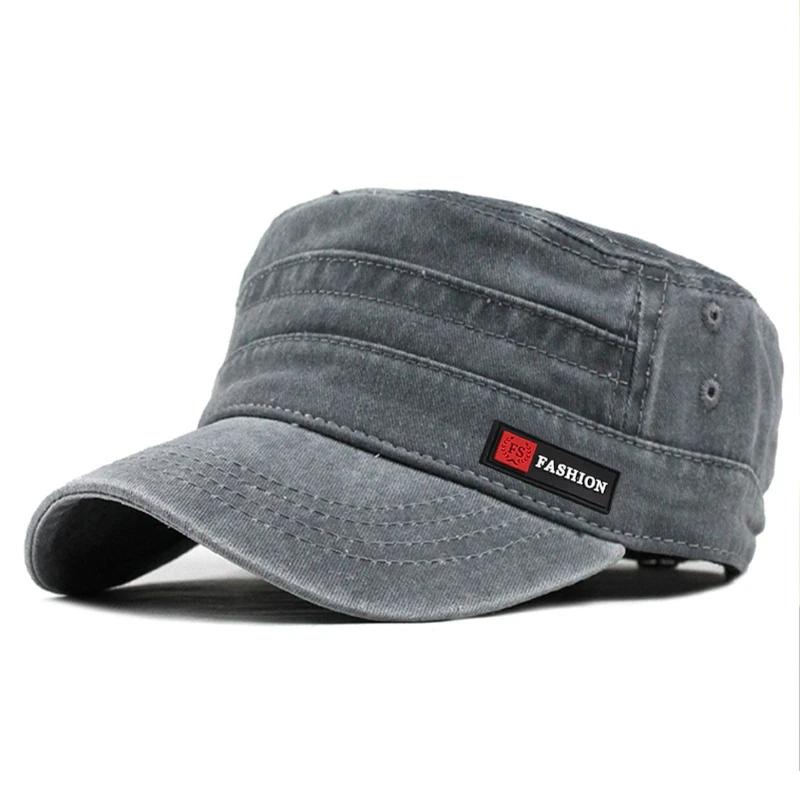 Casquette de Baseball à dessus plat pour hommes et femmes, 1 pièce, avec étiquette FS, pare-soleil d