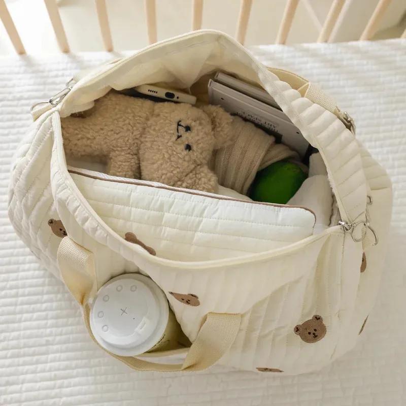 Sac maman grande capacité – Sac à couches multifonctionnel et fourre-tout de voyage pour femmes