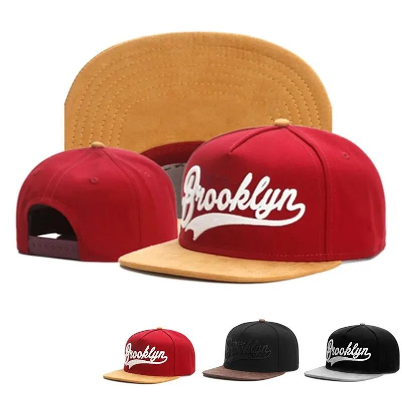 Chapeaux Hip-hop brodés Brooklyn unisexe, casquettes de Baseball décontractées réglables pour l'exté