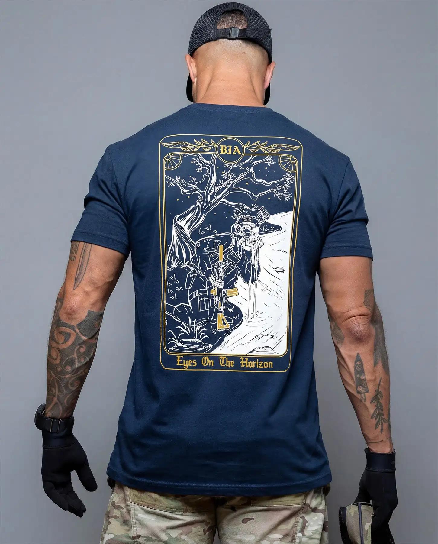 Eyes on The Horizon _ T-shirt - Convient pour les vêtements de sport en pur coton