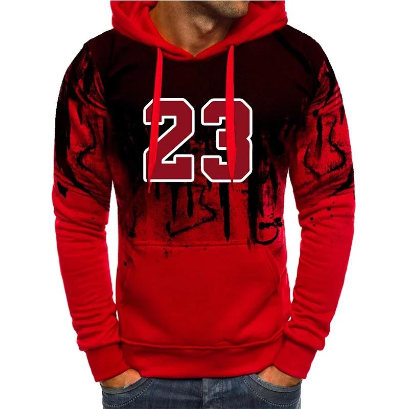 Sweat-shirt à capuche décontracté pour hommes, haut à la mode, confortable, automne hiver, tenue quo