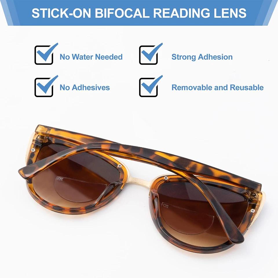 NONOR – lentille de lecture bifocale en Silicone liquide, lentilles presbytes à coller, grossissemen