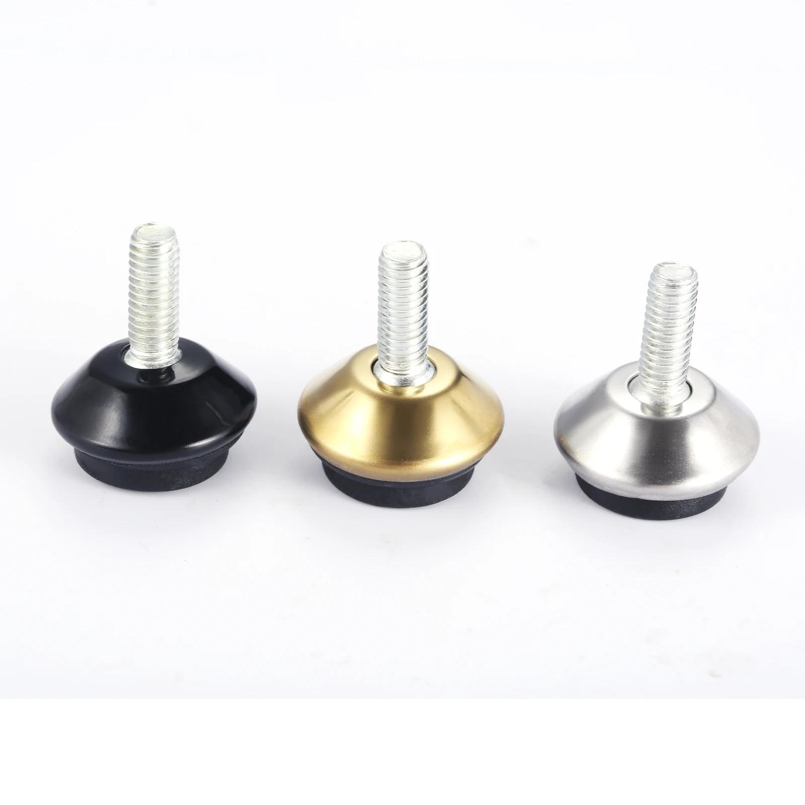 4 pièces niveleurs de meubles réglables pieds de Table de nivellement pieds Base noire pour Tables c