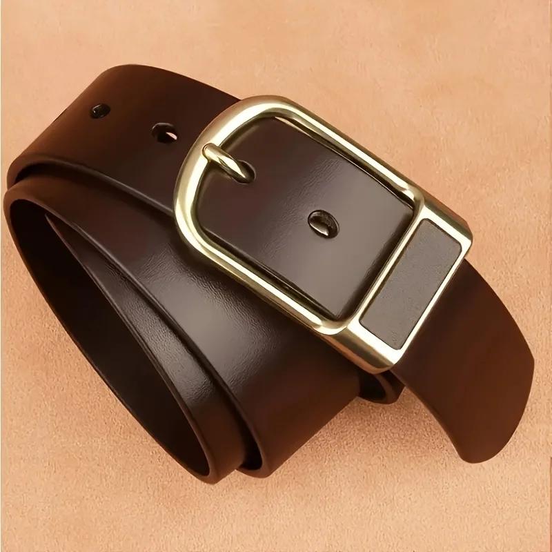 Ceinture décontractée à la mode pour hommes, Style Coboy, boucle ardillon, jean rétro, ceinture d'af