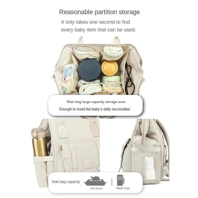Sacs à couches pour bébé, sac à dos pour maman, sac de maternité pour bébé, grande capacité, sac de 