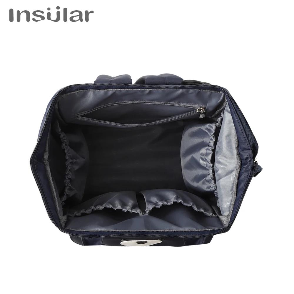 Sac à dos à langer imperméable au design de dessin animé animalier, grande capacité, pour maman, sac