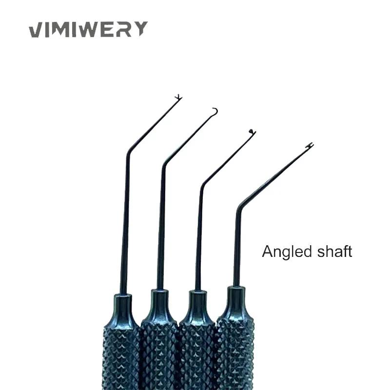 Kuglen Iris Hook and Lens Manipulateur Jaffe-Knolle Iris Hooks Instruments chirurgicaux ophtalmiques