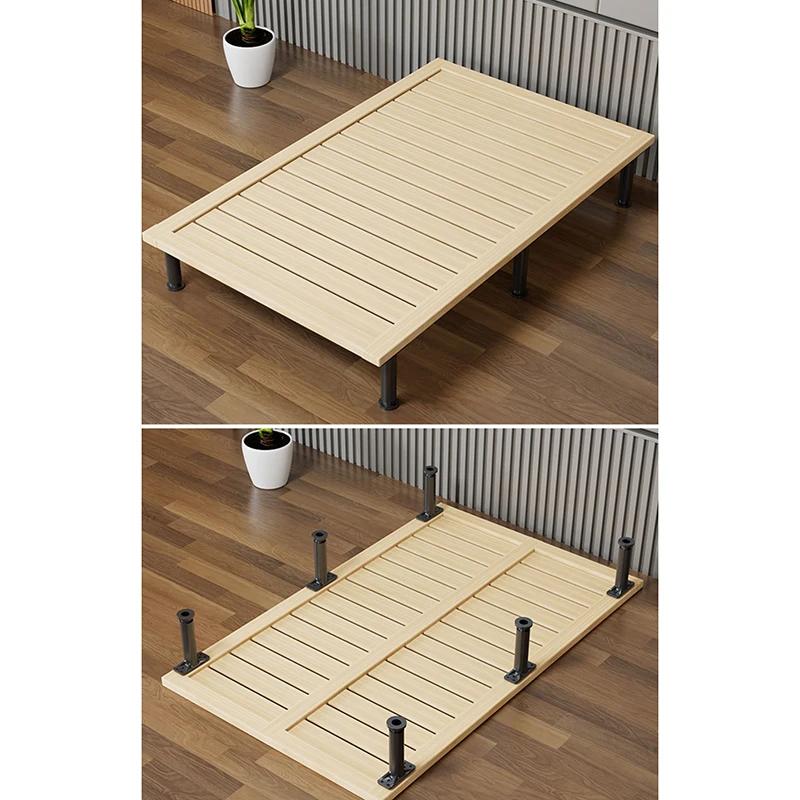 Pied de support de faisceau de lit réglable télescopique, pied de meubles en plastique renforcé, jam