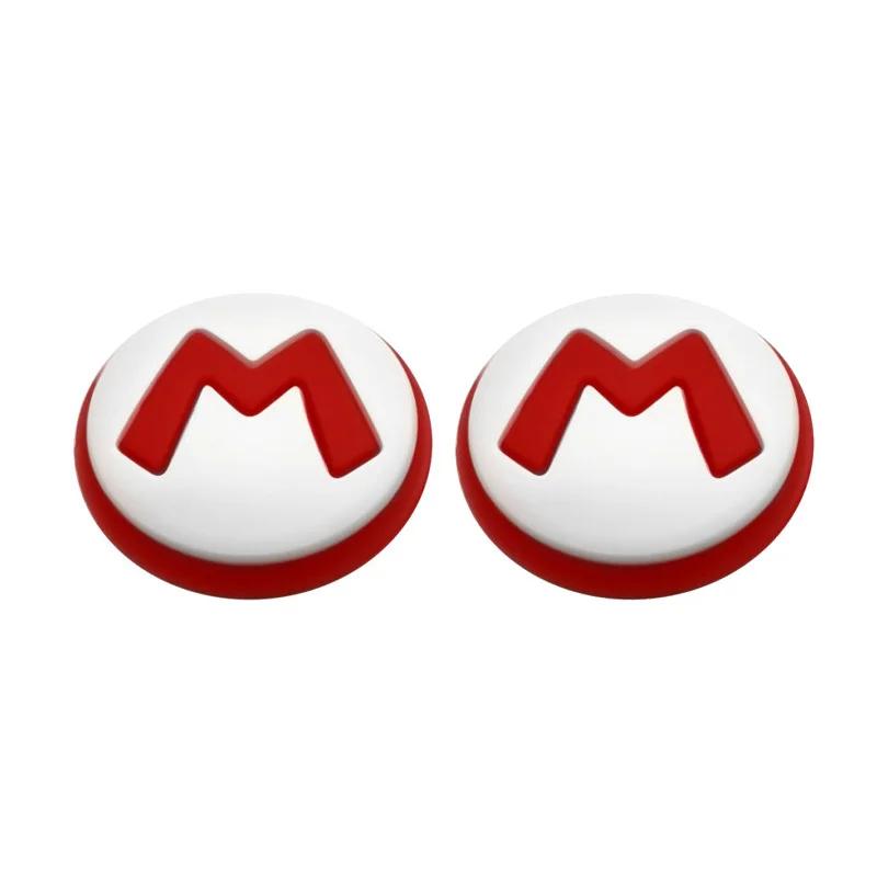 Poignées de Joystick de dessin animé Mario Poke Ball pour nintendo Switch 2, contrôleur JoyCon, capu