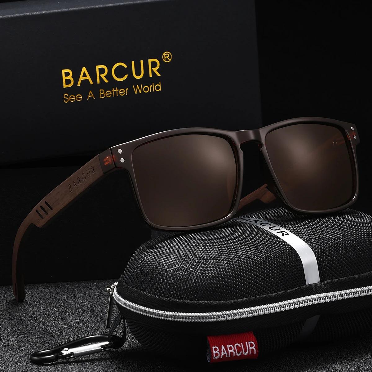 BARCUR Lunettes de soleil de style professionnel simples et confortables, classiques et polyvalentes