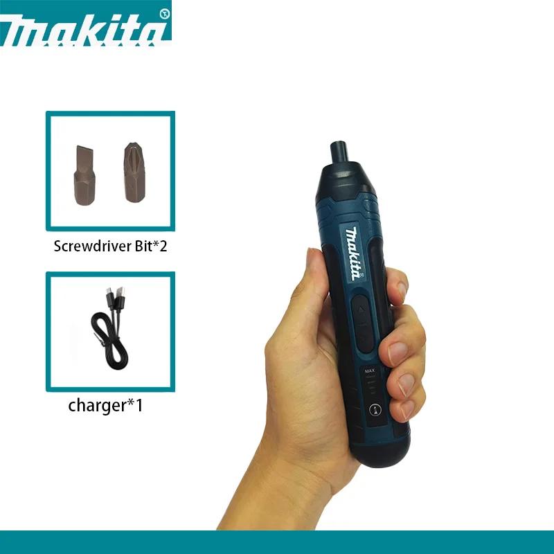 Makita Tournevis électrique sans fil - Perceuse électrique rechargeable 1300 mAh Outil de démontage 
