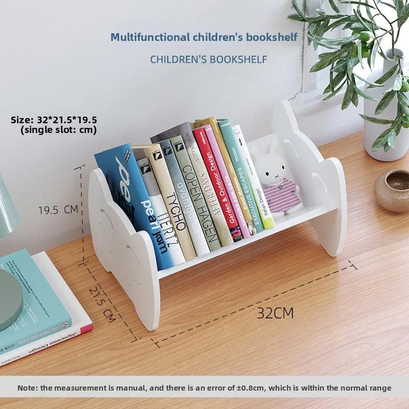 Support de rangement de livres multifonctionnel pour enfants, finition de la maison, manuels de lect