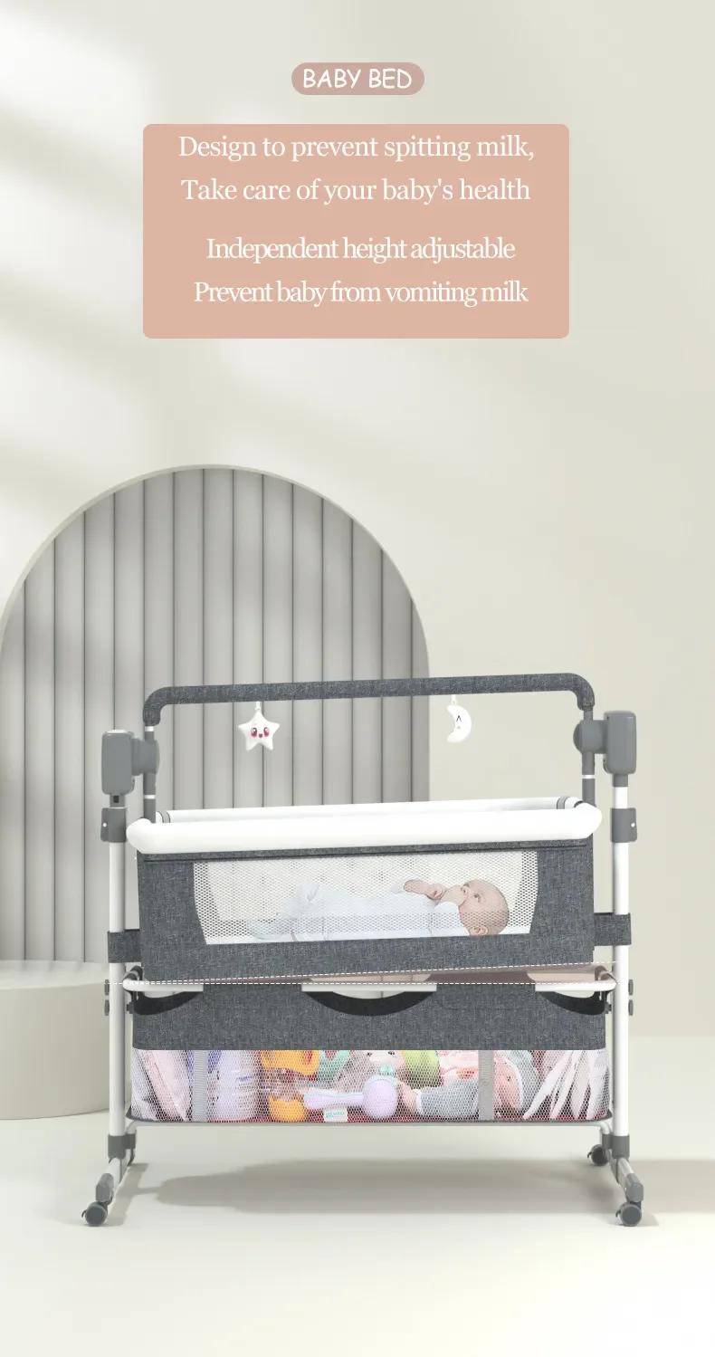 Berceaux pour bébé, berceau électrique pour nouveau-nés, couffin à bascule Portable avec balançoire 