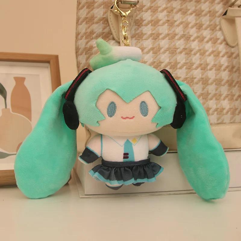 Porte-clés pendentif en peluche Anime pour filles, porte-clés mignon, cadeaux d'anniversaire pour fi