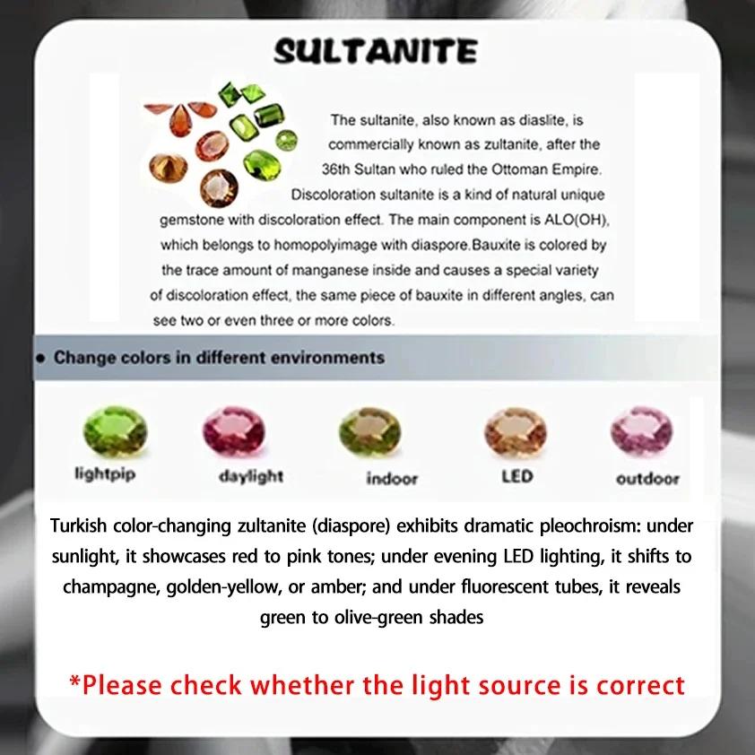Zultanite couleur changeante perles en vrac bijoux à bricoler soi-même faisant des fournitures acces