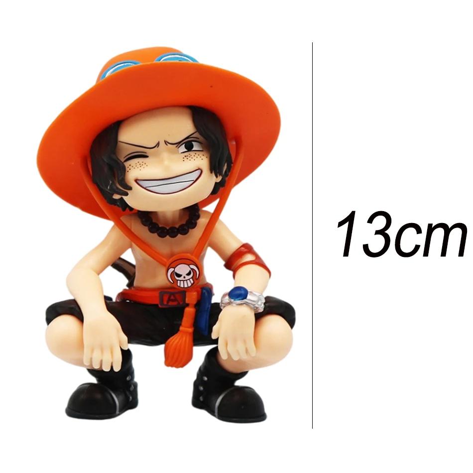 Anime une pièce singe D. Luffy Roronoa Zoro Sanji Portgas · D · Ace Yamato Q Version Anime figural P