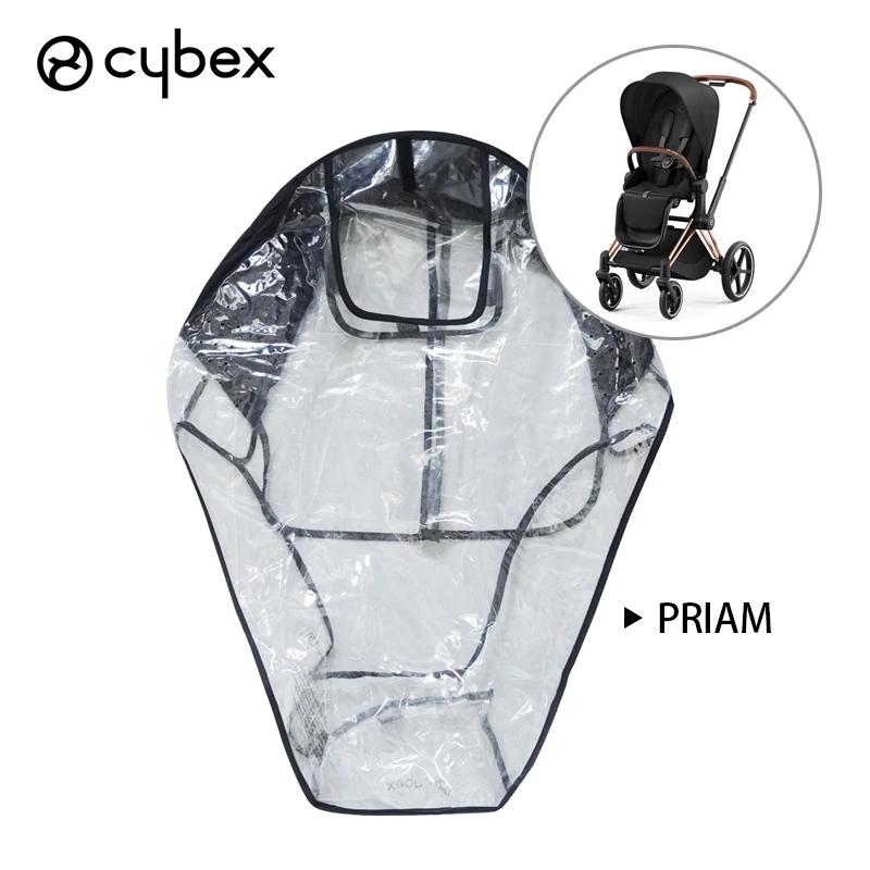 Housse de pluie pour Buggy Cybex Priam Mios Melio Coya EVA, imperméable, transparente, coupe-vent, o