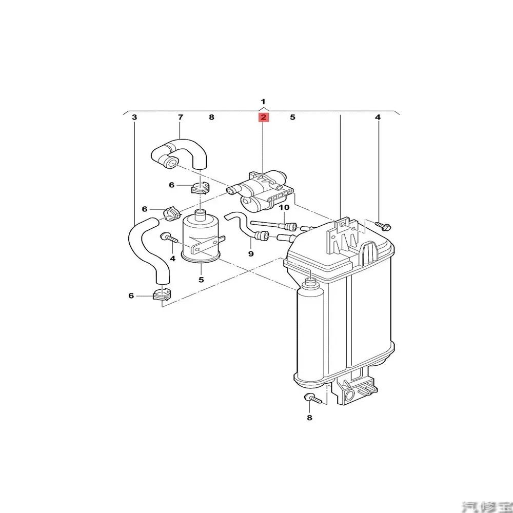Pompe de détection de fuite de vapeur de carburant 7L 0906243 D pour Audi A7 Q3 Q6 VW Golf Jetta MK5