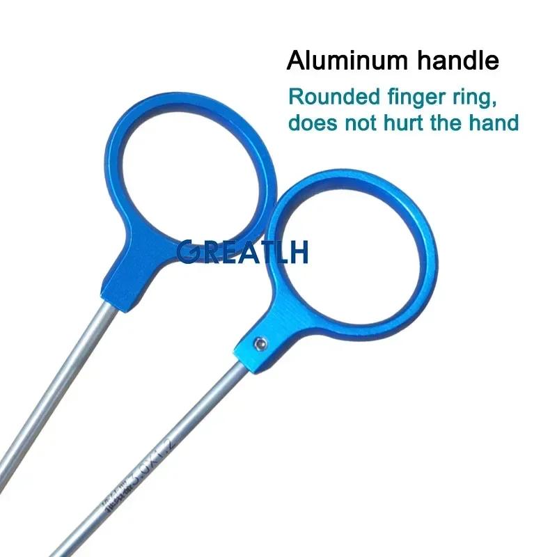 GREATLH orthopédie Instrument chirurgical laparoscopique noeud poussoir poignée en aluminium Instrum
