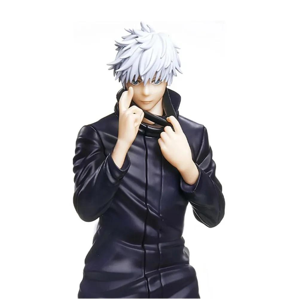 Figurines de dessin animé Jujutsu Kaisen Gojo Satoru, 18cm/7,09 pouces, modèle de Collection en Pvc,