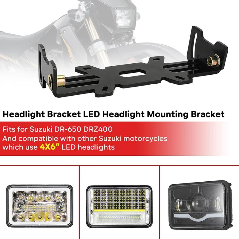 DR-650 DRZ400 LED Moto sauna lumière Montage prompte ket Pour SUZUKI DR 650 4x6 Drz400 DRZ-400 En Al