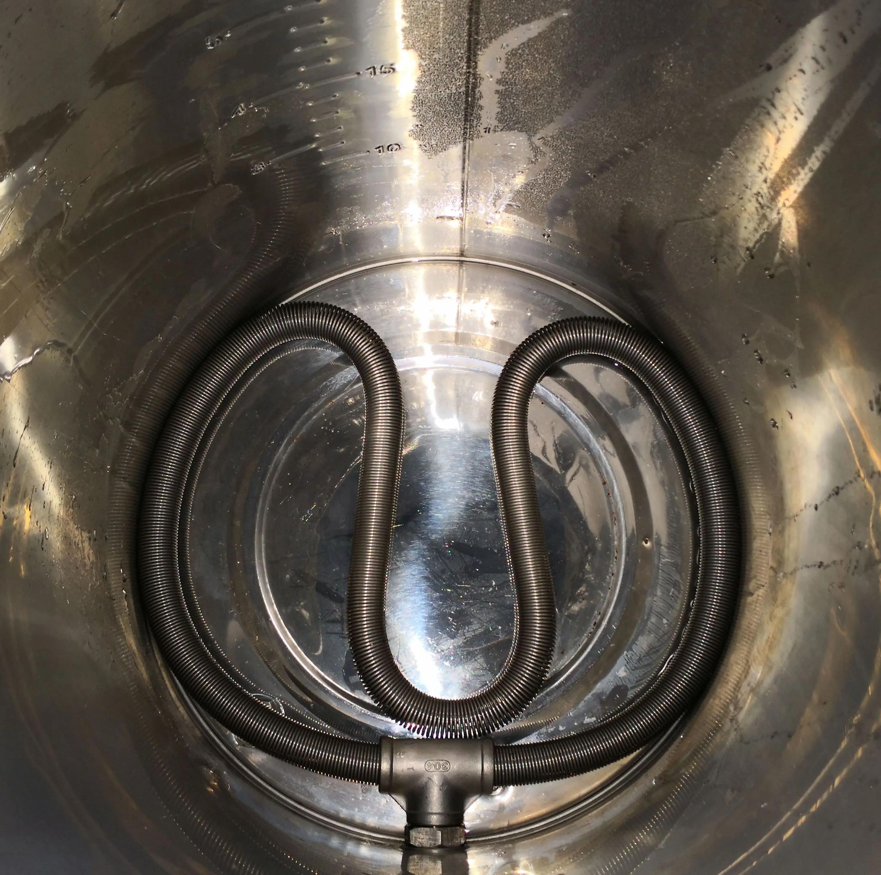 KegLand Bobine et té hélicoïdaux de 1 m (304 en acier inoxydable) - Faux fond de remplacement pour b
