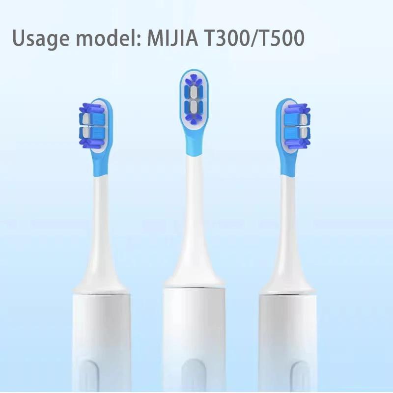 Têtes de brosse à dents de rechange pour Xiaomi MIJIA T300 T500, brosse à dents électrique sonique, 