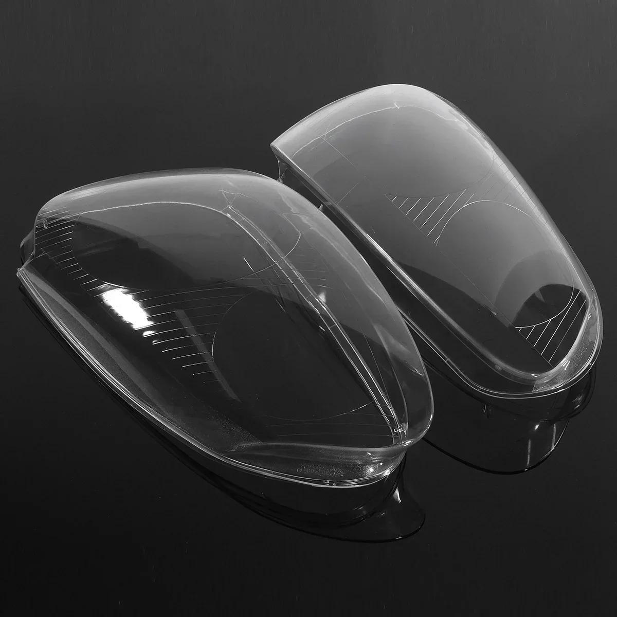 Paire de phares avant, coque d'objectif, couvercle de lampe, abat-jour Transparent pour Volkswagen G