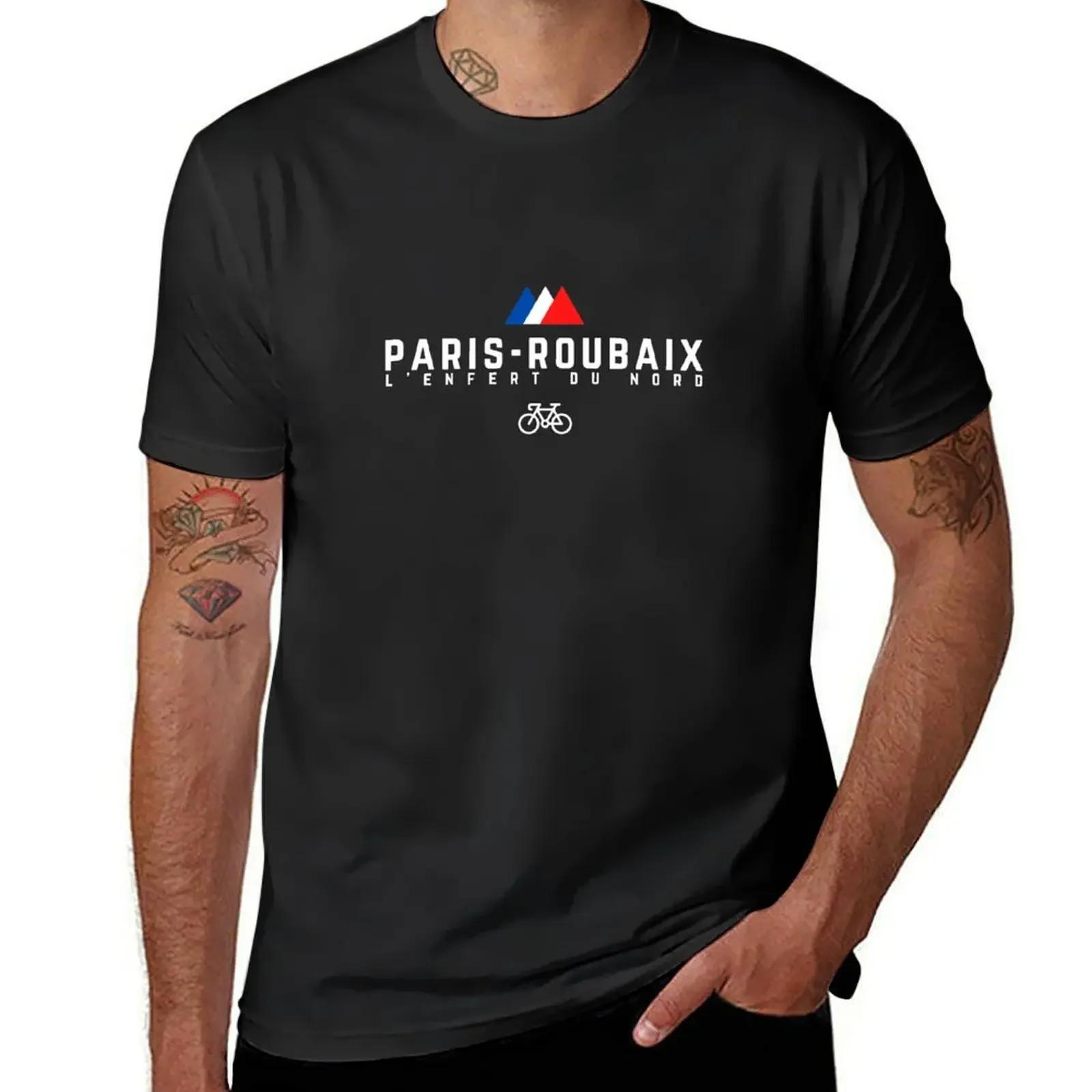 T-Shirt Anime pour Homme, Décontracté et Élégant, avec Image de Paris
