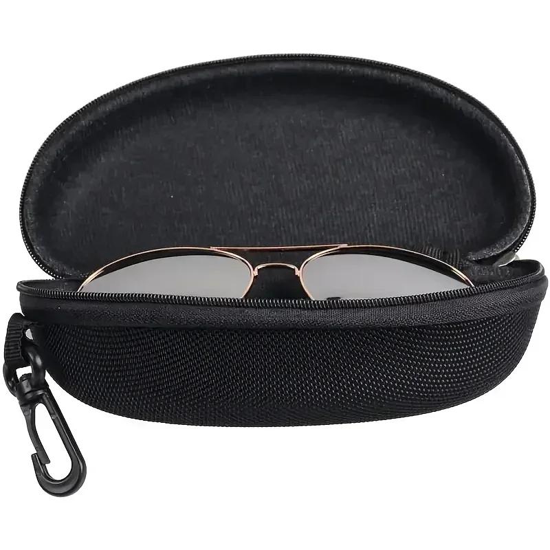 Boîte de protection de lunettes de soleil à fermeture éclair Portable, 5 paquets, étui à lunettes, b