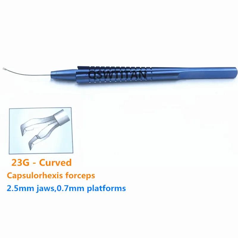 Mâchoires de préhension Capsulorhexis, pince de préhension virtreo-rétinien, instrument de microchir