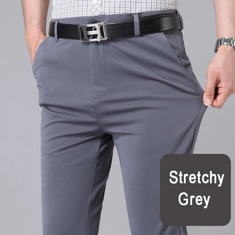 Pantalon décontracté intelligent pour hommes, extensible, sport, séchage rapide, pleine longueur, dr