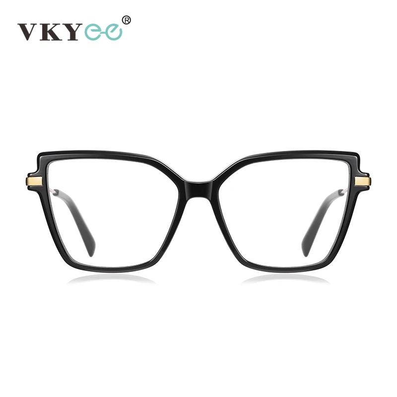 VICKY Design Simple à la mode grand cadre Anti-lumière bleue lunettes femmes lunettes de lecture per