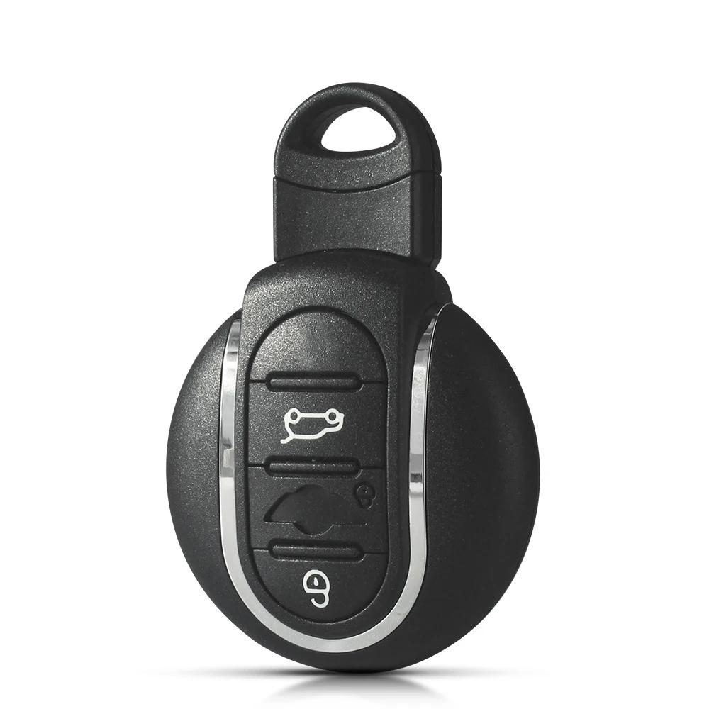 KEYYOU 3/4 boutons porte-clé de voiture télécommande intelligente couverture pour BMW Mini Cooper F5