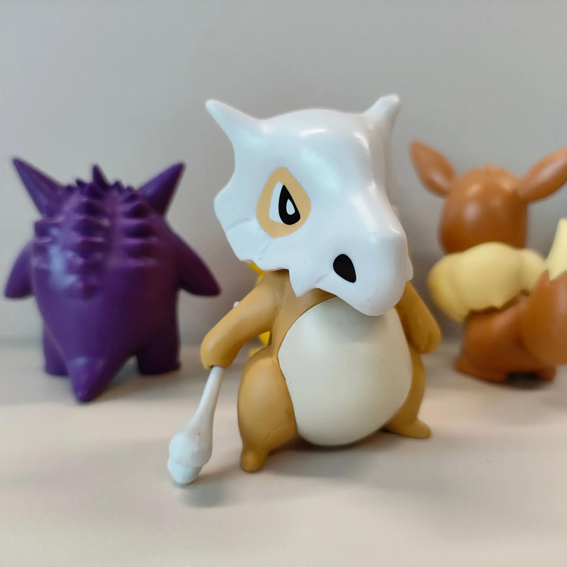 Figurines d'action Pokemon Pikachu, jouets, modèle Charmander, Psycanard, écureuil, Jigglypuff, Bulb