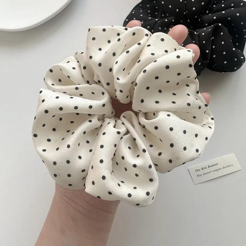 Chouchous pour cheveux élégants pour femmes, 2 pièces, Simulation minimaliste, attaches en soie, Poi