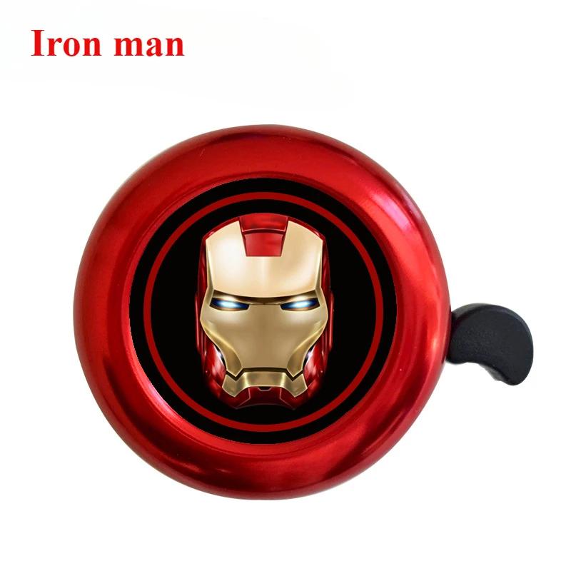 5*5 cm Spiderman cloche de vélo enfants vélo mignon dessin animé métal avertissement Super fort cloc