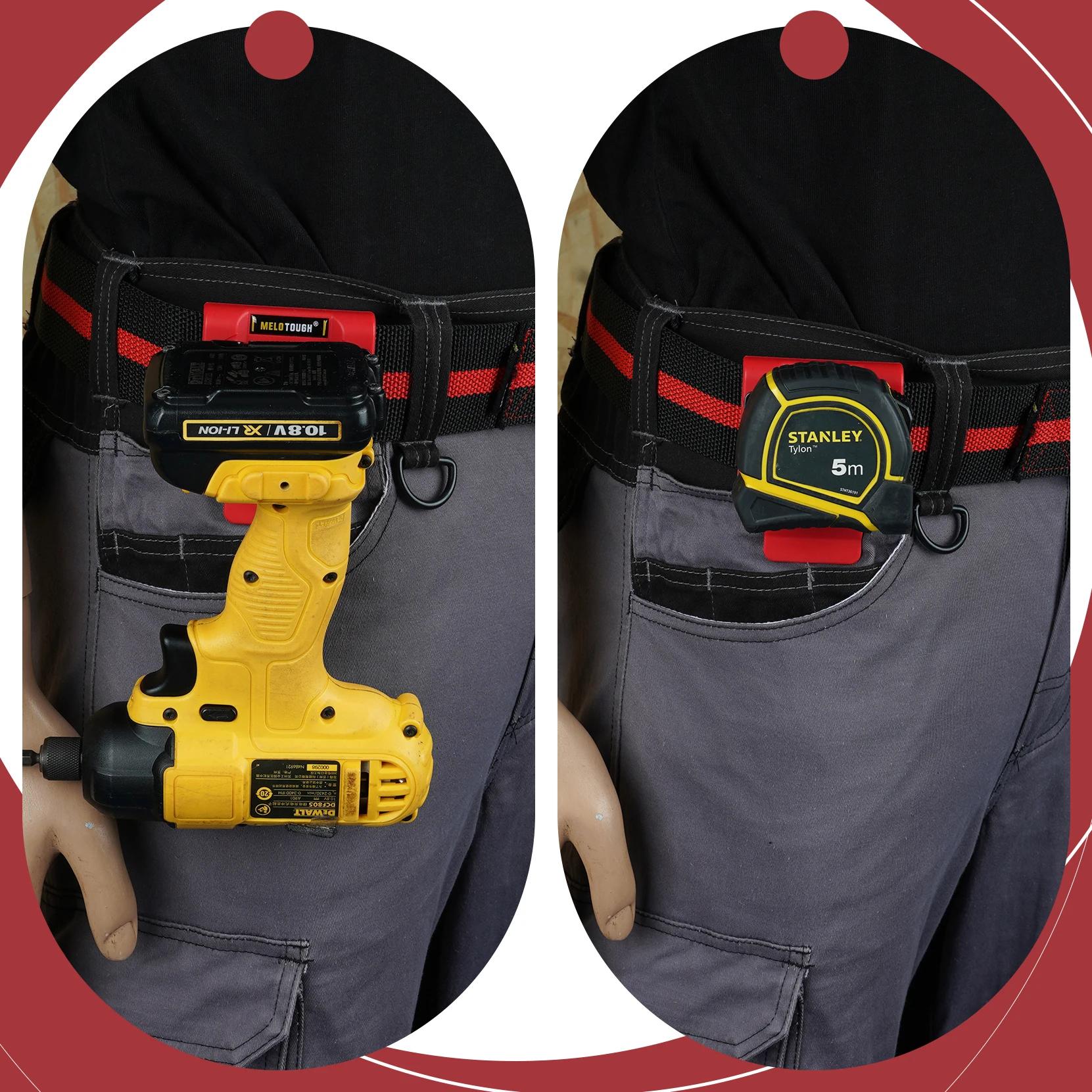 MELOTOUGH Support de forage pour ceinture à outils, clip de ceinture de forage, étui de forage, supp