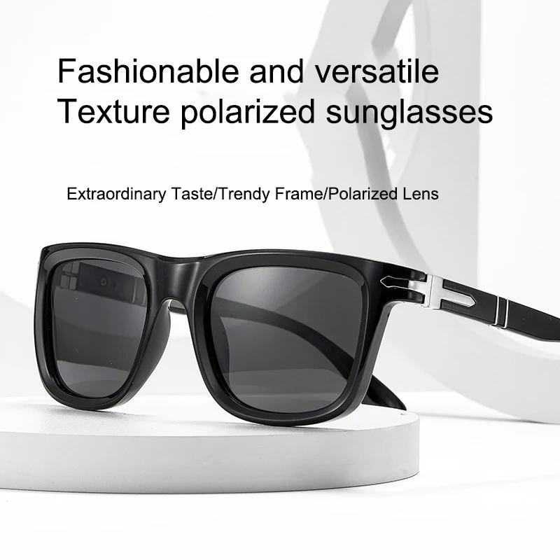 Nouvelles lunettes de soleil polarisées à couleurs variables pour hommes et femmes 2025, pour la con