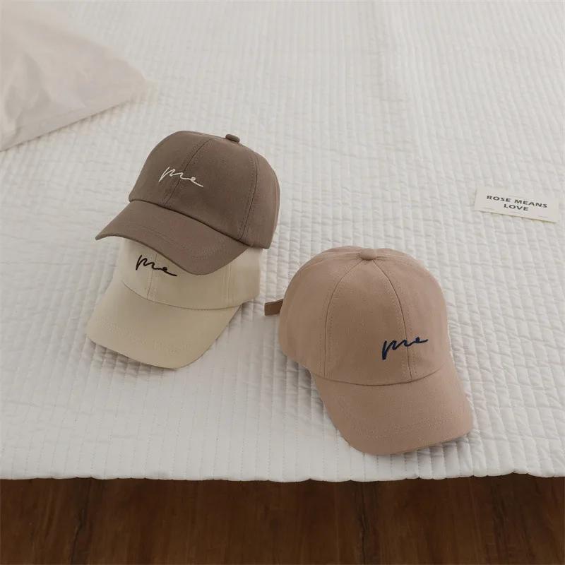 Chapeau de Baseball pour enfants de 2 à 8 ans, couleur unie, pour garçons et filles, chapeaux en lan