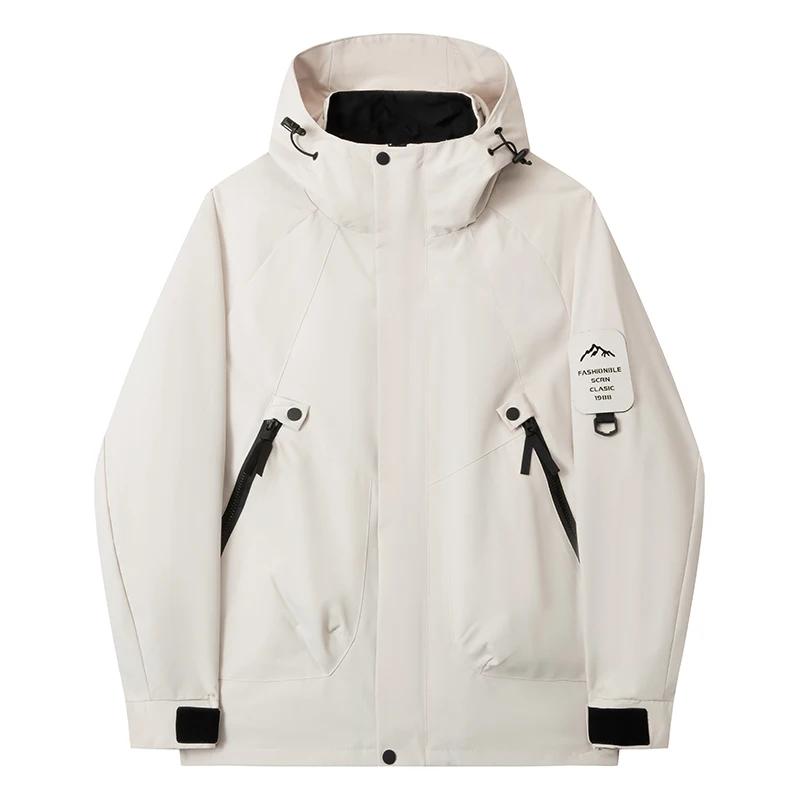 Veste Hardshell Homme Printemps-Automne 2026 – Idéale pour le Sport, le Ski, le Camping, la Mode Déc