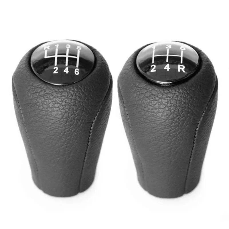 Pommeau de levier de vitesse en cuir 5 6 vitesses pour MAZDA 3 BK BL 5 CR CW 6 II GH CX-7 ER MX-5 NC