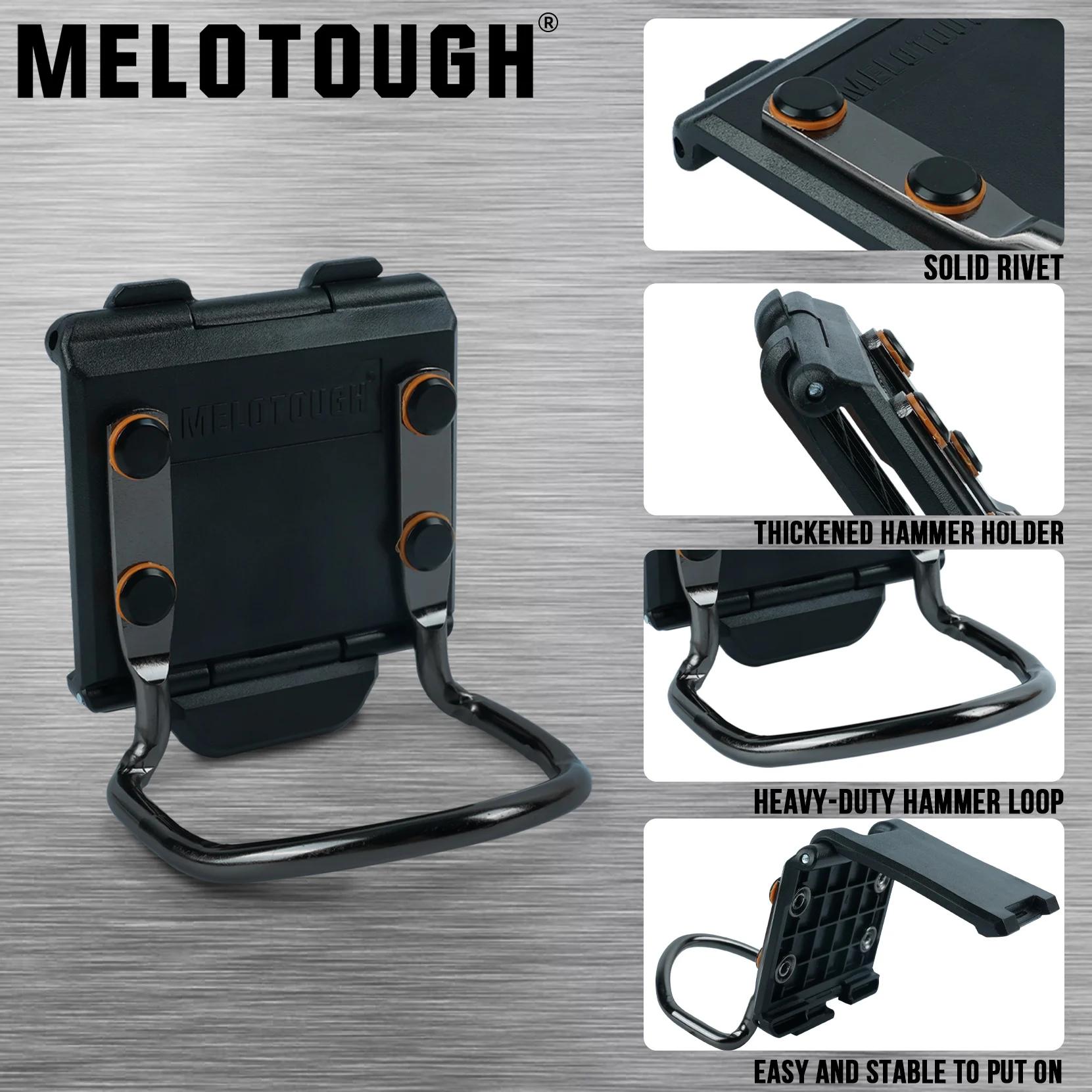 MELOTOUGH Support de marteau pour ceinture, boucle de marteau, étui de marteau, support de ceinture 