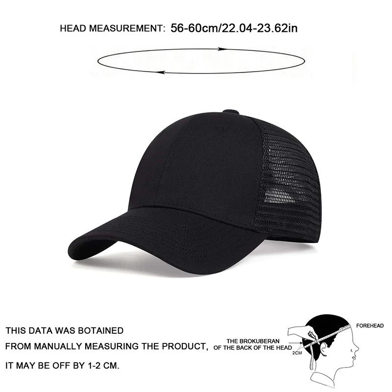 Casquette de Baseball unisexe à 8 lignes sur le bord du chapeau, chapeaux décontractés réglables pou