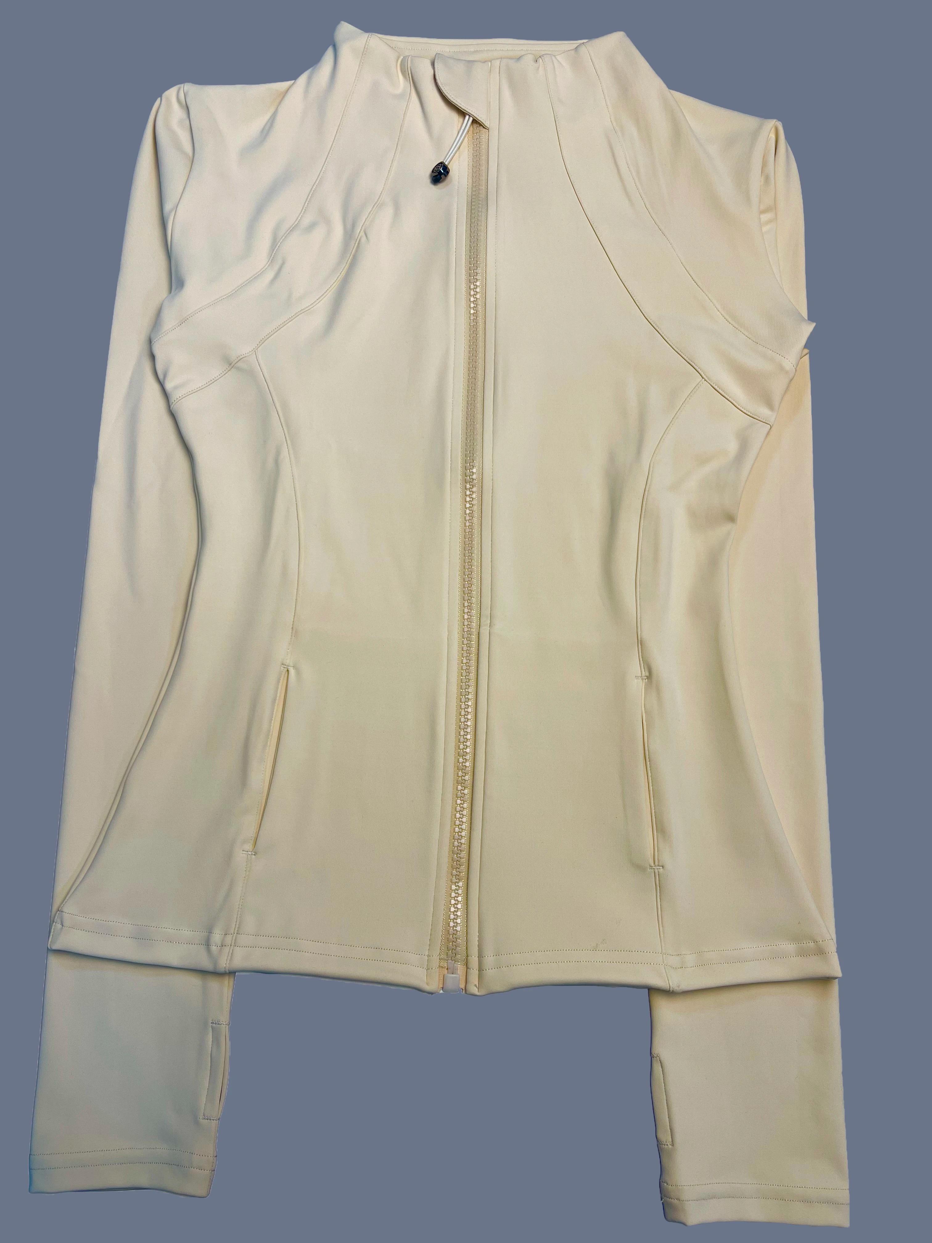Veste de Fitness à col montant pour femmes, séchage rapide, coupe ajustée, fermeture éclair, vêtemen