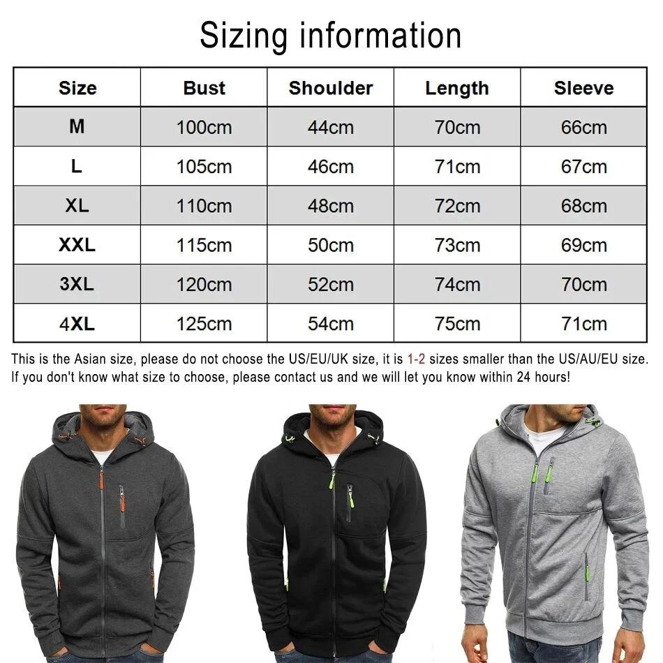 Veste à capuche avec fermeture éclair pour hommes, avec poches, texte d'image de logo personnalisé, 