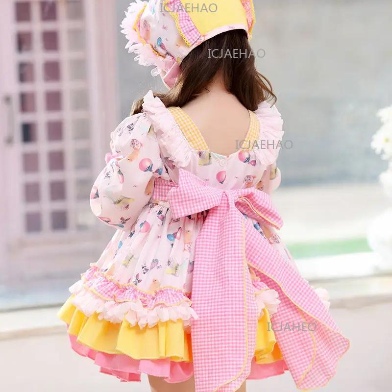 Robes pour filles, style Lolita, robe tutu pour bébé, tenue de cérémonie pour enfants, tenue de fête