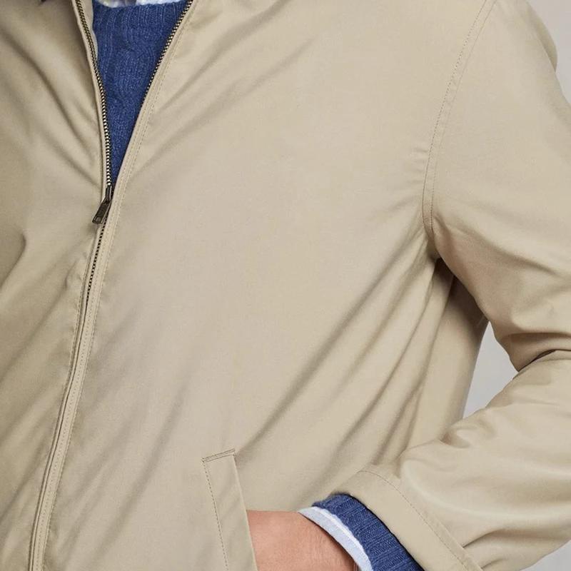 Veste décontractée Simple de couleur unie pour hommes, polyvalente, manches longues, col, poche, 3 c