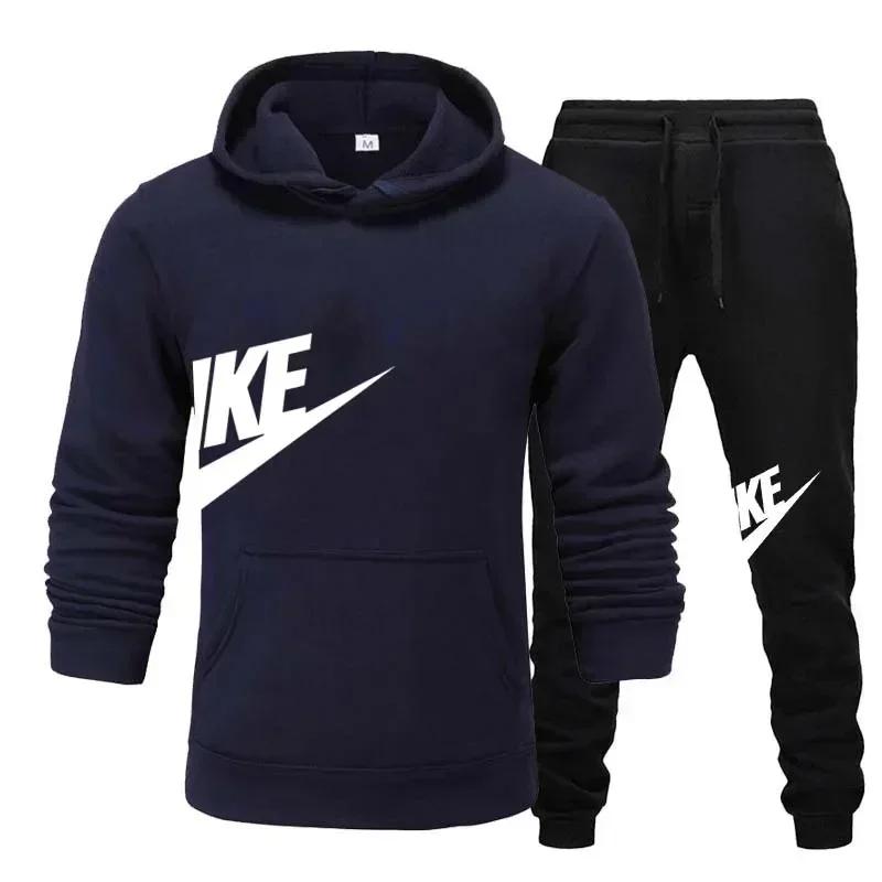 Un nouvel ensemble de vêtements de sport décontractés pour hommes d'automne et d'hiver, sweat-shirt 